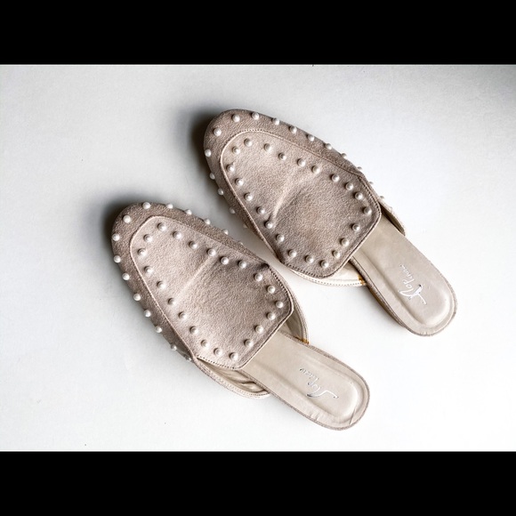Topshop Pearl Cream  Flat Loafers size 9 - Picture 3 of 5